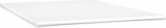 vidaXL Mattress Topper Double Foam with Removable Cover 152x203x5cm