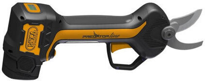 Volpi Pruning Shears with 2 Batteries & Maximum Cutting Diameter 25mm in Carrying Case