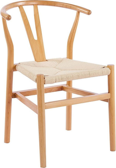 Lima-w Stühle Speisesaal Natural 2Stück 56x55x76cm
