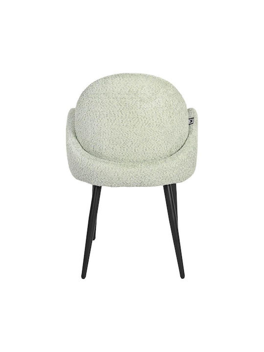 Dining Room Metallic Chair Mint 48x48x82cm