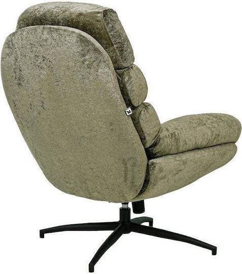 Relax Swivel Armchair with Footstool Ladi 93x78x99cm