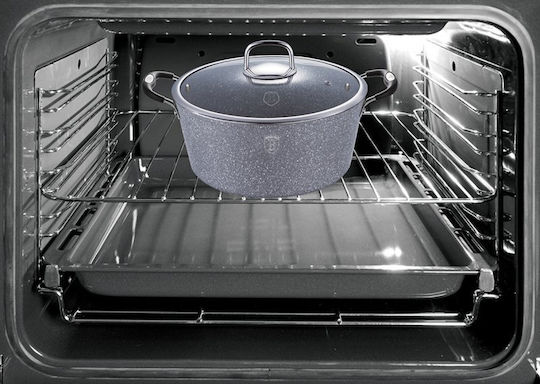 Berlinger Haus Stone Touch Line Kochgeschirr-Set aus Aluminium Grau mit Steinbeschichtung 6-tlg