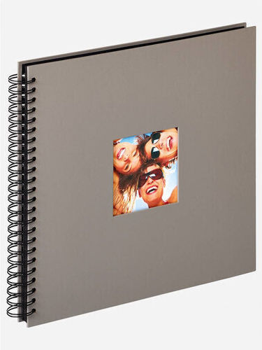 Walther Album Fun Wire-o 50 Pages Gray 30x30cm