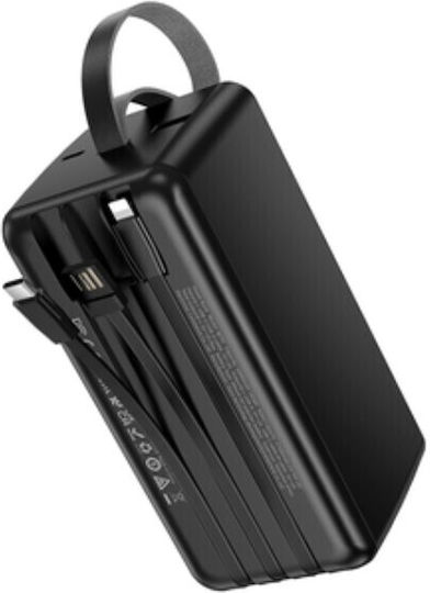 Borofone BJ79C Power Bank 50000mAh with USB-A Port and USB-C Port Black