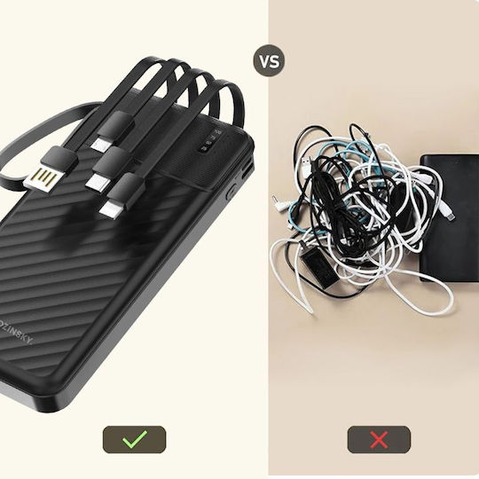 Wozinsky W11 Power Bank 10000mAh 10W Black