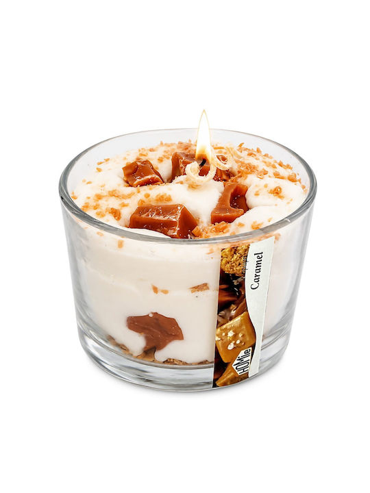 HOMie Aromatic Candle Dessert Caramel in Jar 220gr
