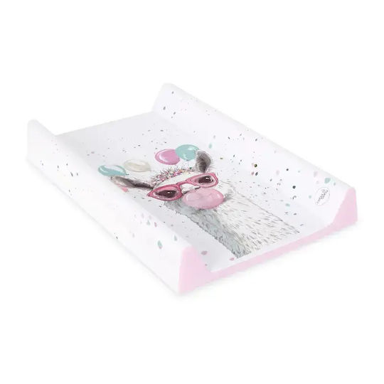 Ceba Baby Soft Changing Pad din plastic Crazy Llama 50x70cm
