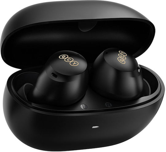 QCY HT07 In-ear Bluetooth Handsfree Earphones with Sweat Resistance and Charging Case Black