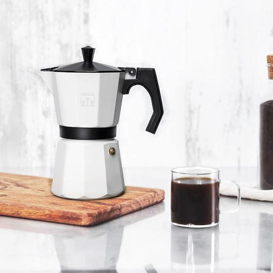 Cecotec Mokclassic Stovetop Espresso Pot 6 Cups Brown