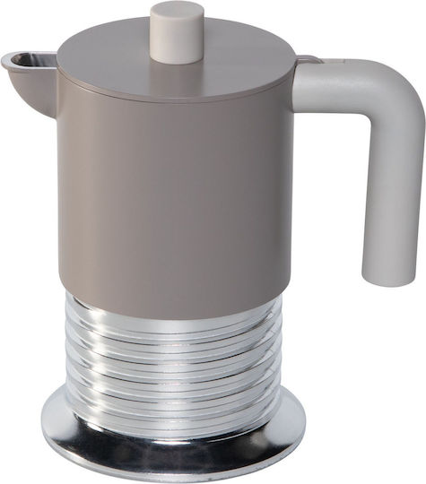 Alessi Stovetop Espresso Pot Grey