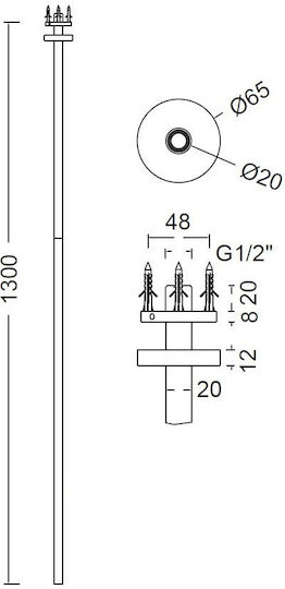 Eurorama Replacement Kitchen Faucet Pipe