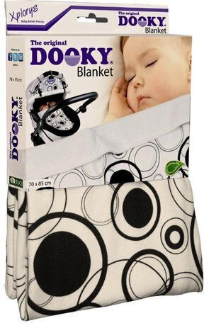 Dooky Decke Wickeltücher für Kinderzimmer Gray 70x85cm