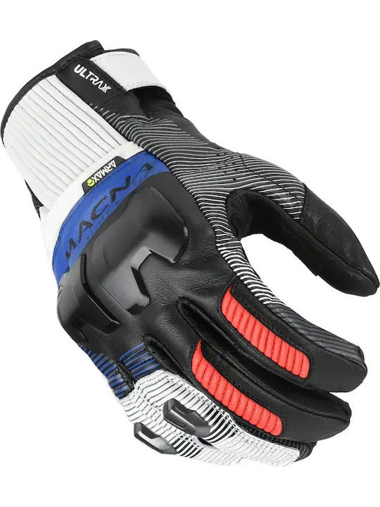 Macna Ultraxx 2.0 Sommerzeit Männer Reithandschuhe Blau Schwarz