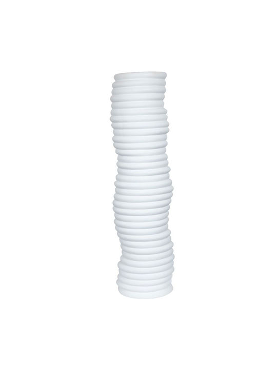 Decorative Vase White 21.3x17x75.5cm
