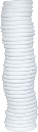 Decorative Vase White 21.3x17x75.5cm
