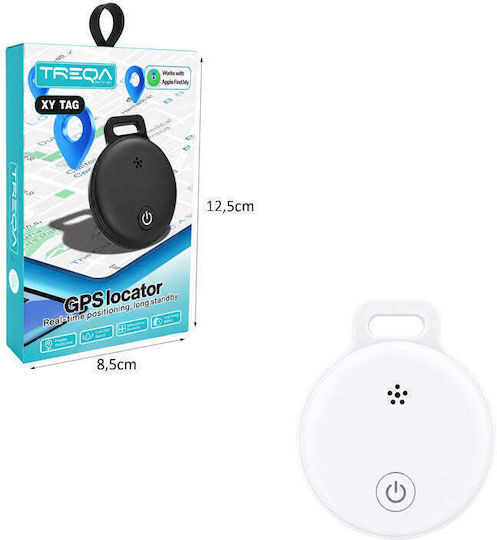 Treqa XY Tag Apple Find My White