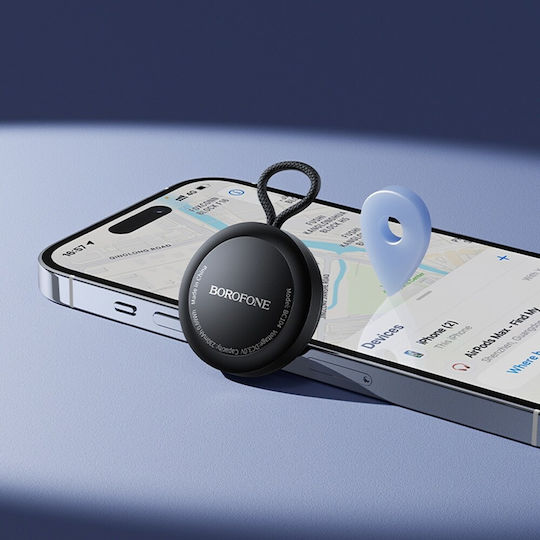 Borofone BC104 Apple Find My Black
