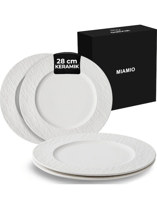 Miamio Alb Ceramică Set de Vase 20buc