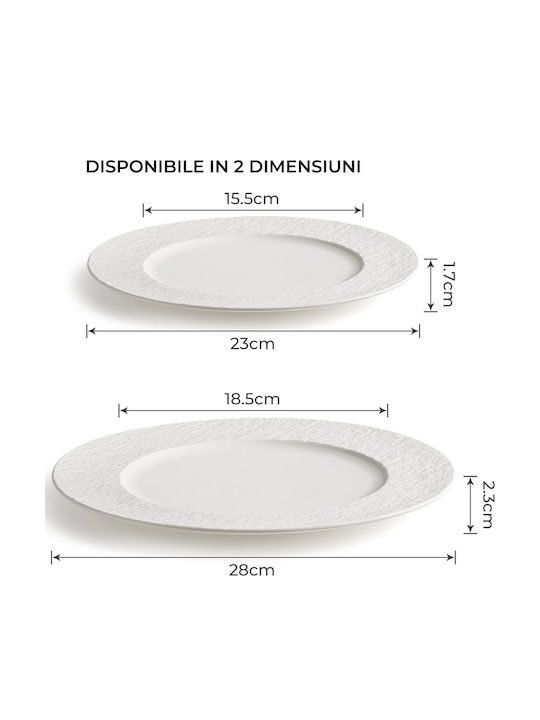 Miamio Alb Ceramică Set de Vase 20buc