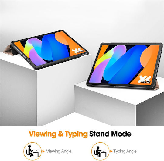 Θήκη Lenovo Idea Tab 11" 2025 Tb336fu Tb336zu Smartcase Θέση Γραφίδα Ροζ Ροζ Χρυσό