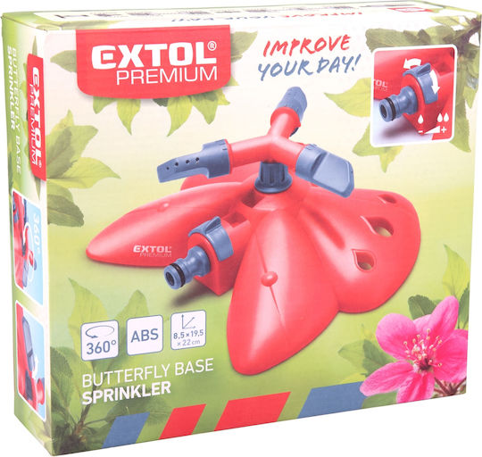 Aspersor Circular Rotativ 3 Brațe Model Fluture Extol Premium 8876466
