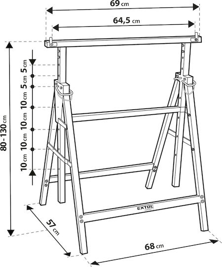 Extol Craft Stand 1buc