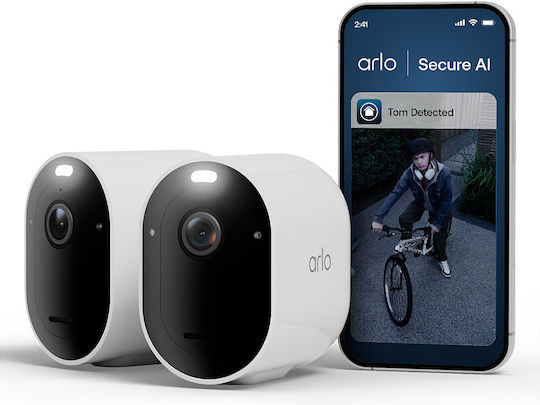 Arlo Система за видеонаблюдение Pro 6 2 Безжични Камери IP 4MP
