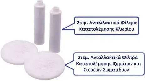Doulton Shower Water Filter 2pcs 14972 Doulton Shower Water Filter 2pcs 14972