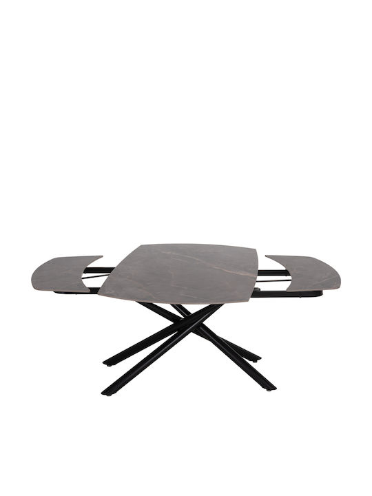Esszimmermöbel-Set Vanta Erweiterbar mit 6 Stücken 140(+60)x90cm