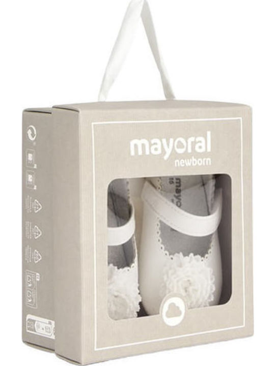 Mayoral Baby Soft-Sole Beige Ballet Flats