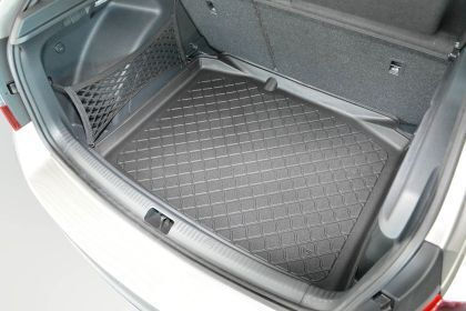 Aristar Trunk Mat Tray Type for Skoda Rapid 2013 Black