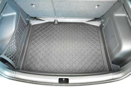 Aristar Trunk Mat Tray Type for Skoda Rapid 2013 Black