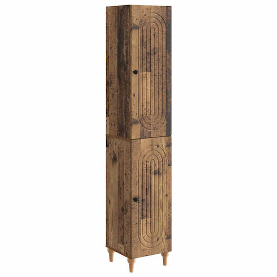vidaXL Στήλη Μπάνιου Δαπέδου 33x34.5x90cm