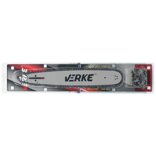 Set Lame de Drujbă 38 Cm 2 Lanțuri Verke V90440