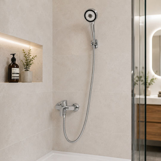 MRShome Handheld Showerhead with Spiral
