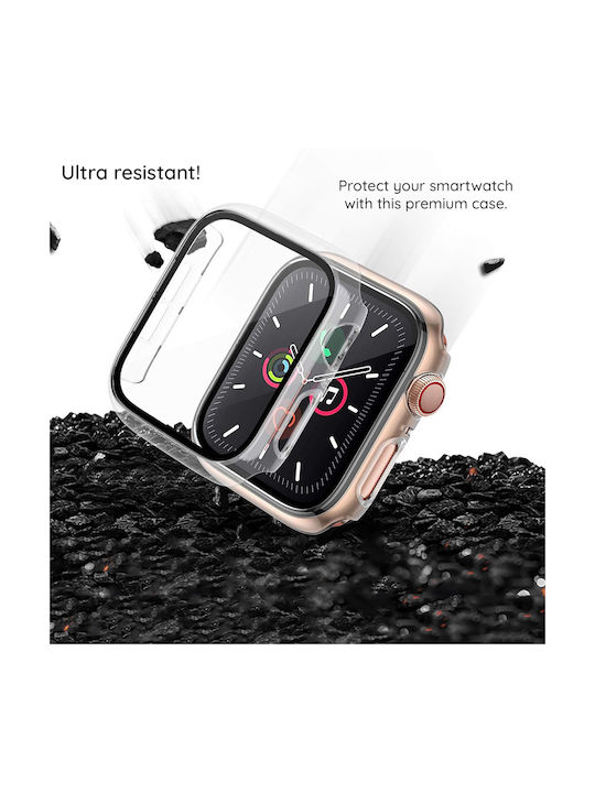 Techsuit Defense360 Pro Plastic Case with Tempered Glass in Black Colour for Samsung Galaxy Fit3