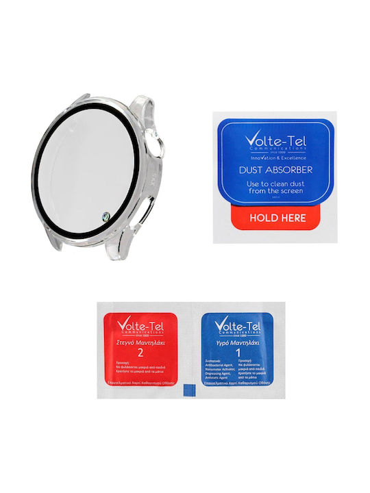 Volte-Tel Edge Cover Kunststoff mit gehärtetem Glas in transparentem Farb für Xiaomi Watch 5