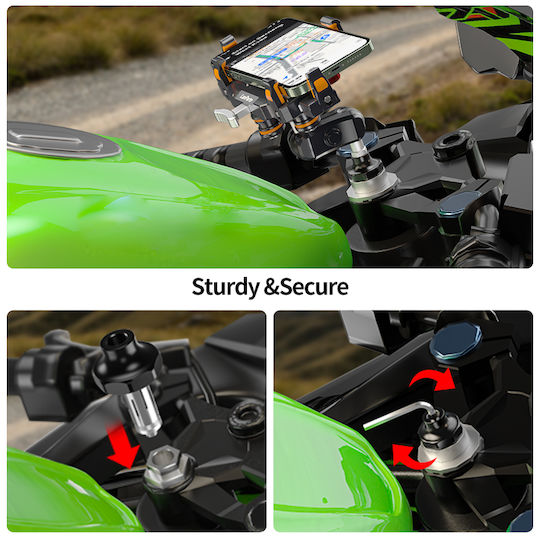 LanParte Ball for Motorcycle Mobile Mount
