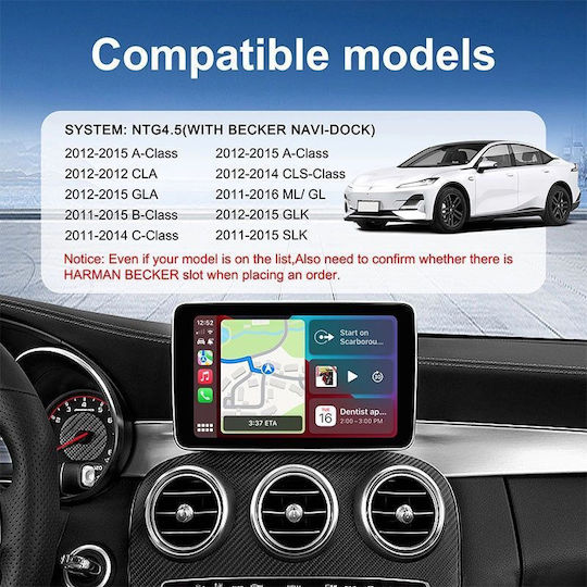 Digital IQ Carplay Adapter for Car Multimedia of Mercedes Benz