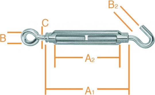 Vormann Vormann Boot-Deck-Zubehör Spanner 10mm