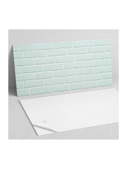Wandsticker & Wandgemälde Vinyl Bedrucktes Design Wand Ziegel 10x40x20 cm