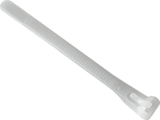 Tretytka Plastik Kabelbinder 100mmx7.2mm in Weiß Farbe (1Stück)