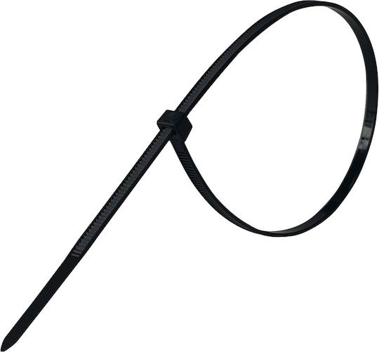 Tretytka Пластмасови Кабелни Аксесоари 300mmx3.6mm в Черен Цвят 100 бр