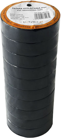 Tretytka Bandă De Izolare 18mm x 20m Neagră