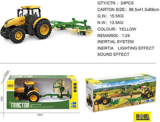 Tractor Pickup Truck for Ages 3+