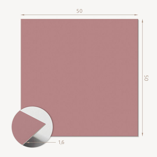 Set Vinyl Kacheln Dekoration Küche Oder Bad Rosa 4x50x50 cm