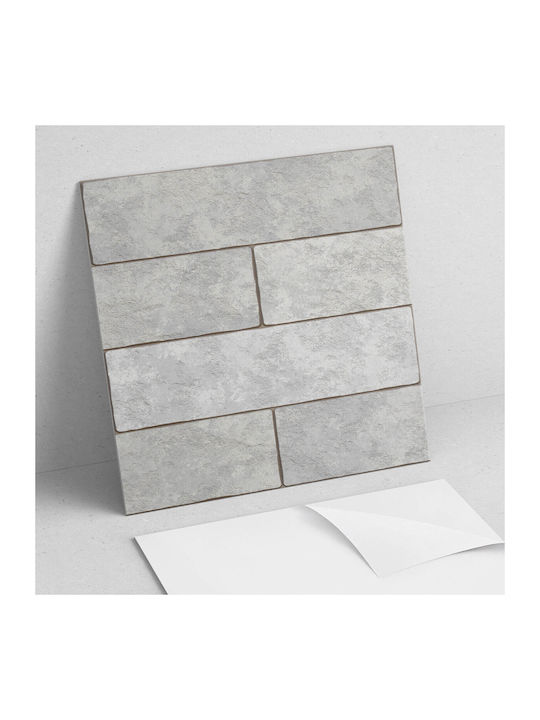 Coloray Wandsticker & Wandgemälde für Fliesen Grafisches Muster für Esszimmer PVC 3D Ziegel Design 20x20x20 cm