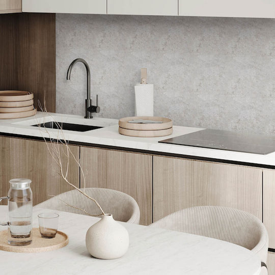 Set de Autocolante pentru Plăci de Vinil Model Dormitor Textură de Beton Brut 20x20x20 Bucăți