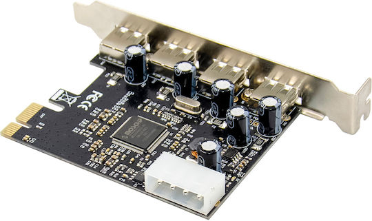 Powertech Placă PCIe în port USB 2.0