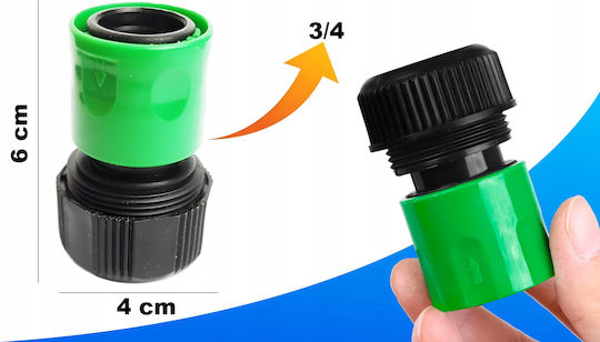 Conector Rapid 3/4 Pentru Furtun De Grădină Conector Furtun De Grădină Szlauf Szlauf